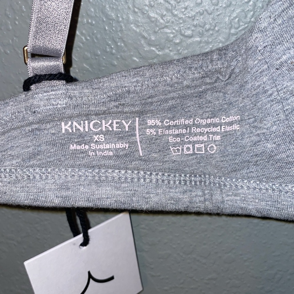 NWT Knickey XS Triangle Bralettes - Picture 10 of 10